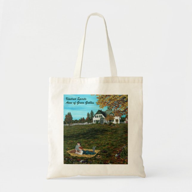 Anne of Grönt Gables ’Kindred Spirits’ Tote Tygkasse (Framsidan)