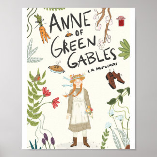 Anne of Grönt Gables L.M Montgomery Poster