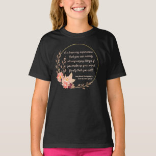 Anne of Grönt Gables Quote I - Cute Stil T Shirt