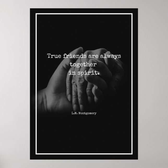 Anne of Grönt Gables Quote Poster (Framsidan)
