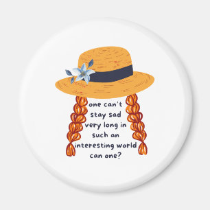 Anne of Grönt Gables Shirley Bok Quote Magnet