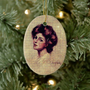 Anne på Avonlea Julgransprydnad Keramik