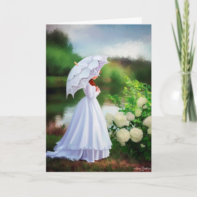 Anne på Grönt Gables Greeting Card Kort (Framsida)