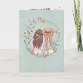 Anne på Grönt Gables Kindred Spirit Greeting Card Kort
