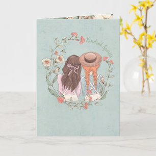 Anne på Grönt Gables Kindred Spirit Greeting Card Kort