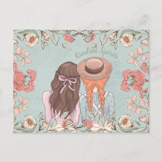 Anne på Grönt Gables Kindred Spirit Postcard Vykort (Framsida)