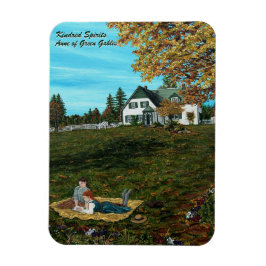 Anne på Grönt Gables ’Kindred Spirits’ 3x4 Magnet