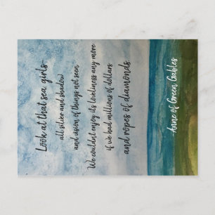 Anne på Grönt Gables Postcard Vykort
