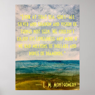 Anne på Grönt Gables Quote Poster