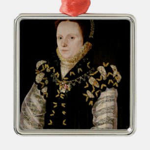 Anne Russell, Countess av Warwick, c.1565 Julgransprydnad Metall