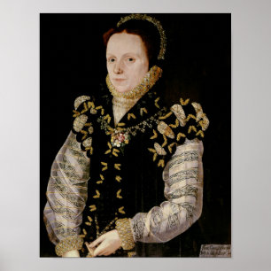 Anne Russell, Countess av Warwick, c.1565 Poster