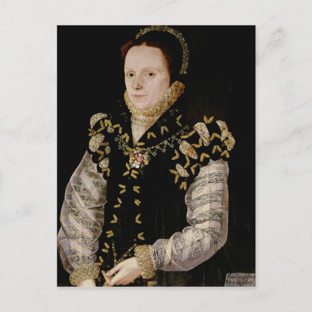Anne Russell, grevinna av Warwick , c.1565 Vykort (Framsida)