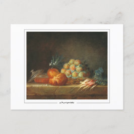 Anne Vallayer-Coster #1 - vykort för konst