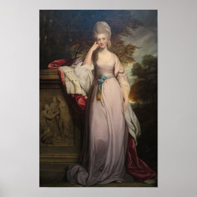 Anne, Viscountess Townshend by Reynolds Poster (Framsidan)