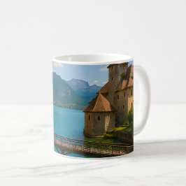 Annecy Alpine Blue Kaffemugg