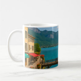 Annecy Alpine Blue Kaffemugg