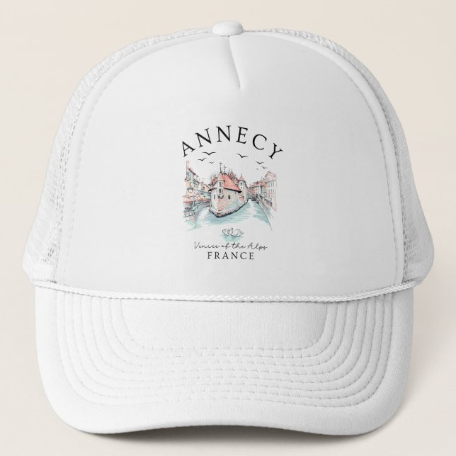 Annecy France – Travel Souvenir Keps (Framsida)