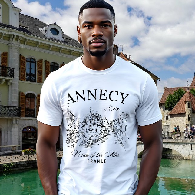 Annecy France Venice of the Alps T Shirt (Skapare uppladdad)