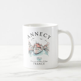 Annecy Frankrike – Alpernas Venedig Kaffemugg