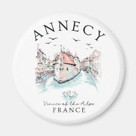 Annecy Frankrike – Venedig i Alperna Magnet