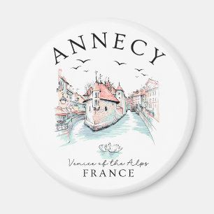 Annecy Frankrike – Venedig i Alperna Magnet
