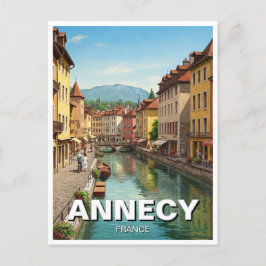 Annecy Frankrike Vykort