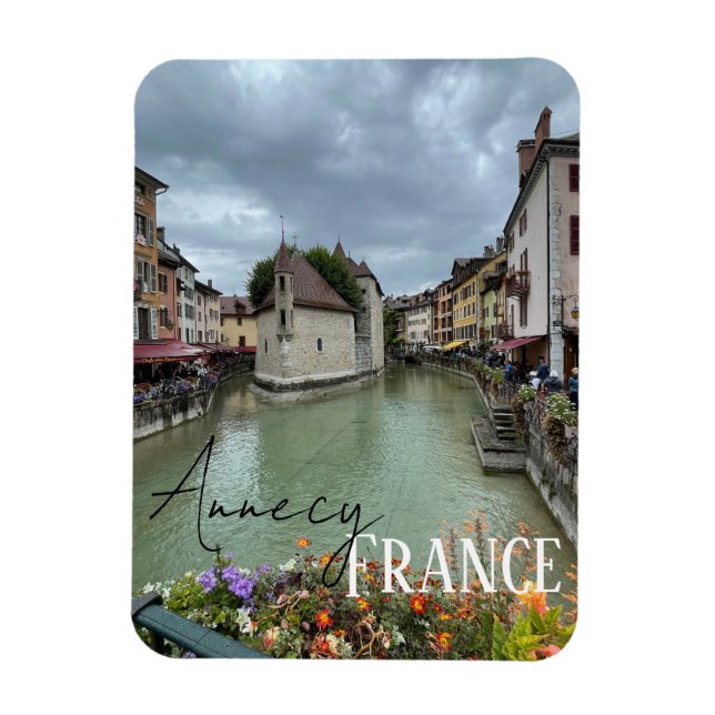 Annecy, Fransk Alpes Magnet (Vertikal)