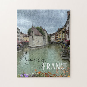 Annecy, Fransk Alpes Pussel