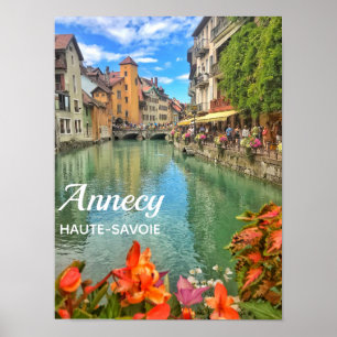 Annecy - Haute-Savoie affisch