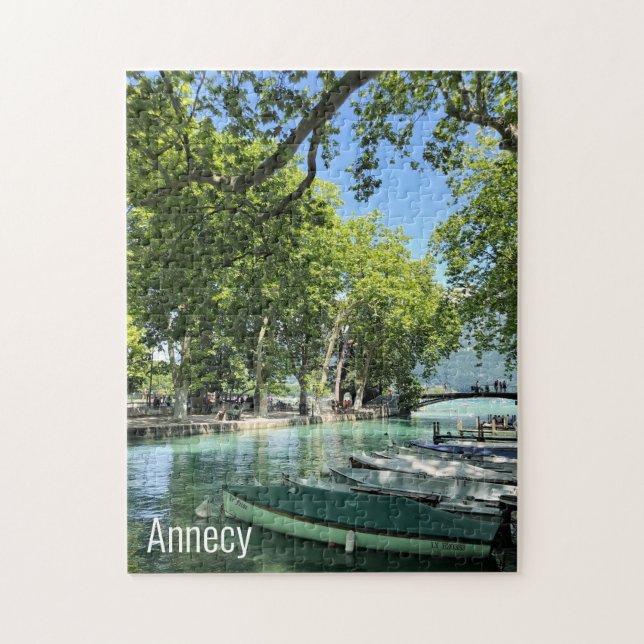 Annecy, Haute Savoie Pussel (Vertikal)