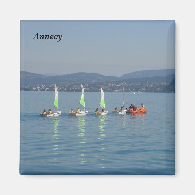 Annecy : le lac - magnet (Framsidan)