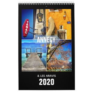 Annecy och Les Aravis, Haute-Savoie 2020 Kalender