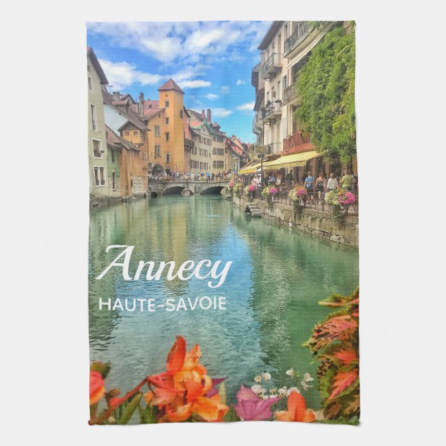 Annecy Old Town Kökshandduk (Vertikal)