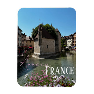 Annecy, Palais de l'Île, Thiou River, Fransken Alp Magnet