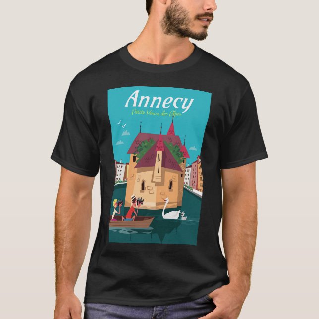 Annecy Poster T Shirt (Framsida)
