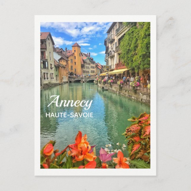 Annecy - vykort (Framsida)