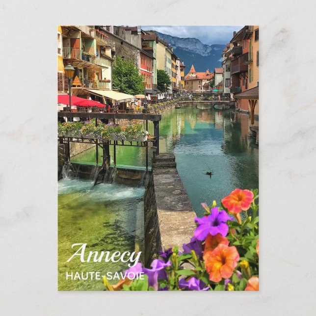 Annecy - vykort (Framsida)