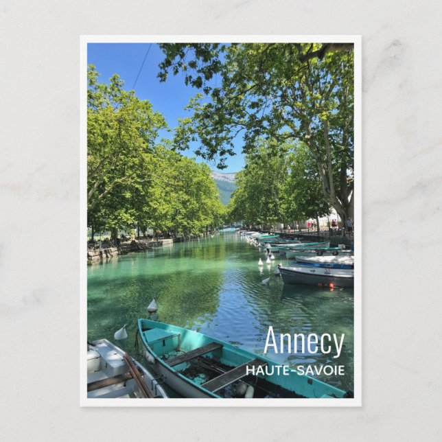 Annecy - vykort (Framsida)