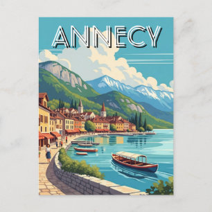 Annecysjön Frankrike Vykort