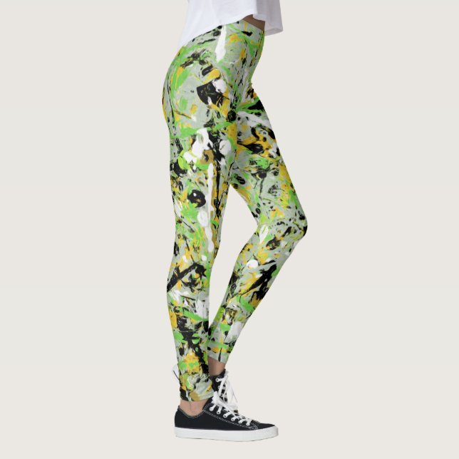 Annelisa No. 8 Abstrakt Leggings (Höger)