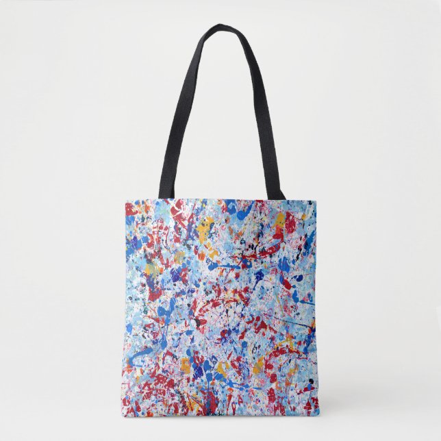 Annelisa nr 12 Abstrakt Tote Bag Tygkasse (Framsida)