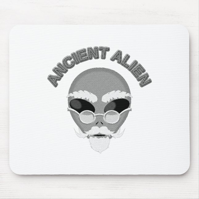 Annent Alien Head Newsprint Musmatta (Framsidan)