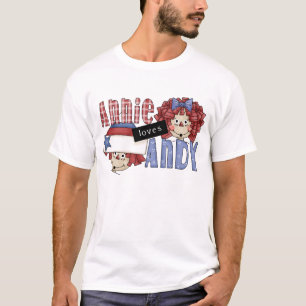 Annie älskar Andy Tshirts och gåvor