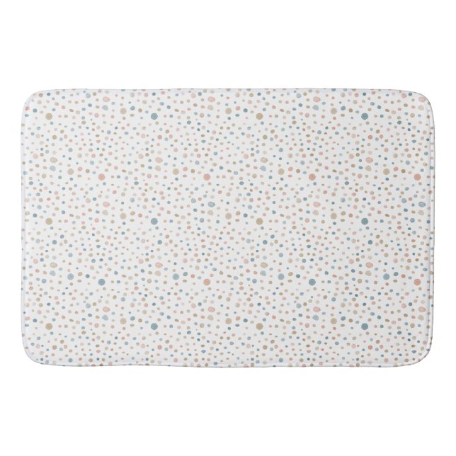 Annie Confetti Watercolor Dots Badrumsmatta (Framsidan)