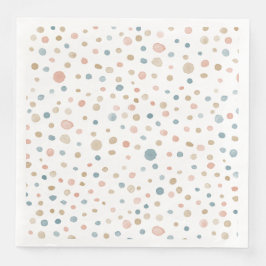 Annie Confetti Watercolor Prickar Pappersservett