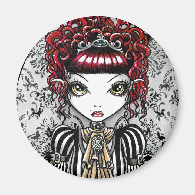 Annie Gothic Victorian Fae Magnet (Framsidan)