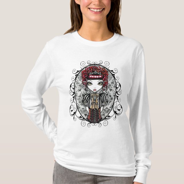 Annie gotisk Victorian bästa Fae T-shirt (Framsida)