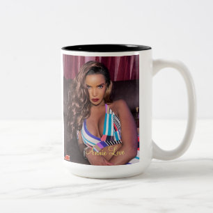 ANNIE KÄRLEK 2-Tone Mugg, 15 oz Två-Tonad Mugg
