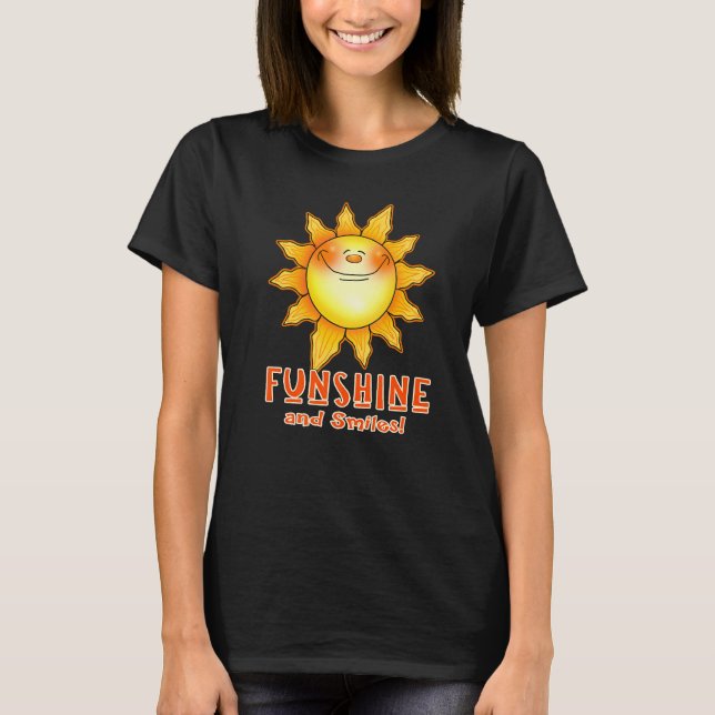 Annie Lang Funshine Sunshine T Shirt (Framsida)