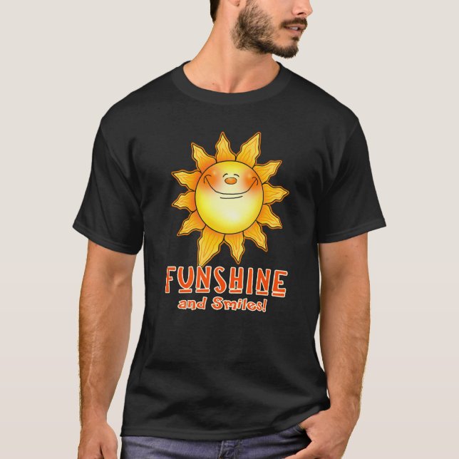 Annie Lang Funshine Sunshine T Shirt (Framsida)